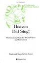 Heaven Did Sing SATB choral sheet music cover